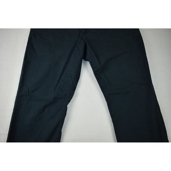 Adriano Goldschmied Green Label Men Chino Pants 31x27 Stretch Navy Slim Straight - Picture 4 of 15